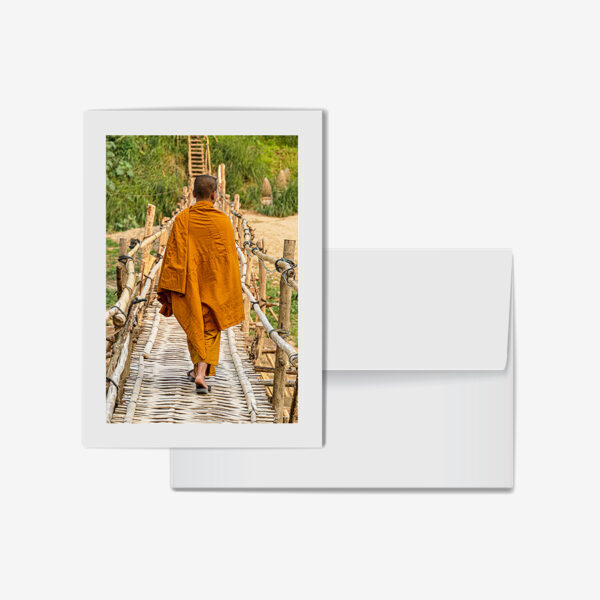 Monk Bridge, Laos