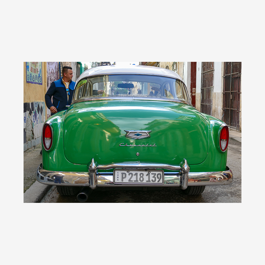 Classic Chevrolet Green, Cuba