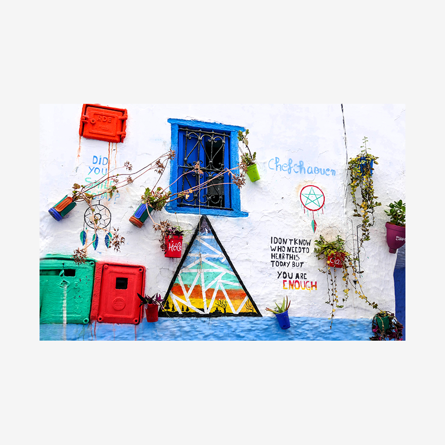 Artist Quotes, Chefchaouen, Morocco